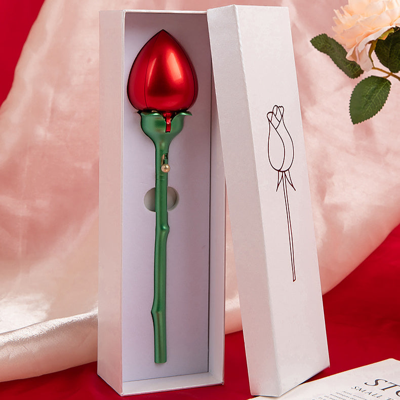 Urqanyu Rose Flower Ring Box Jewelry Packaging Storage Box Valentine's Day